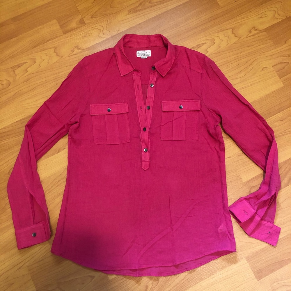 Madewell popover top